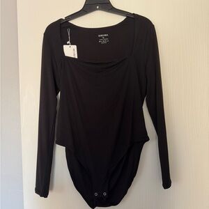 Amazon/Reoria Black Bodysuit